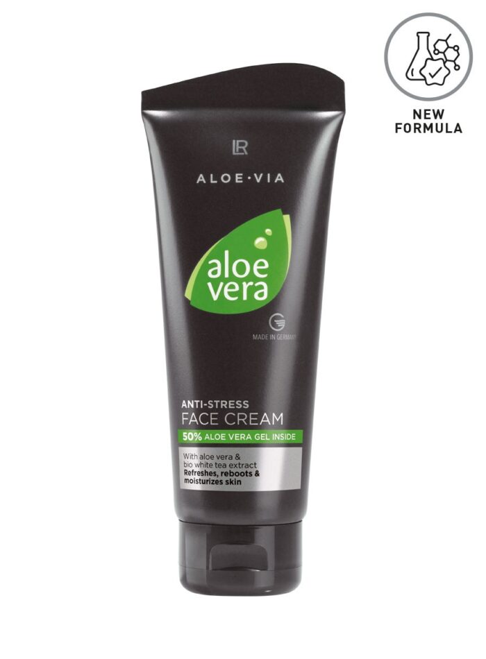 Crema Antiestrés Aloe Vera cuidado facial hombre