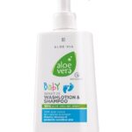 Champú y loción limpiadora bebe aloe vera baby