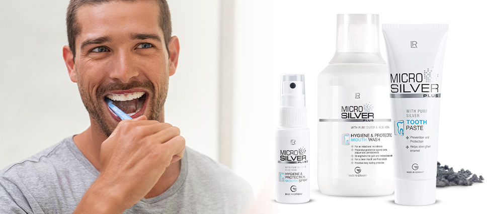 Cuidado bucal y dientes microsilver